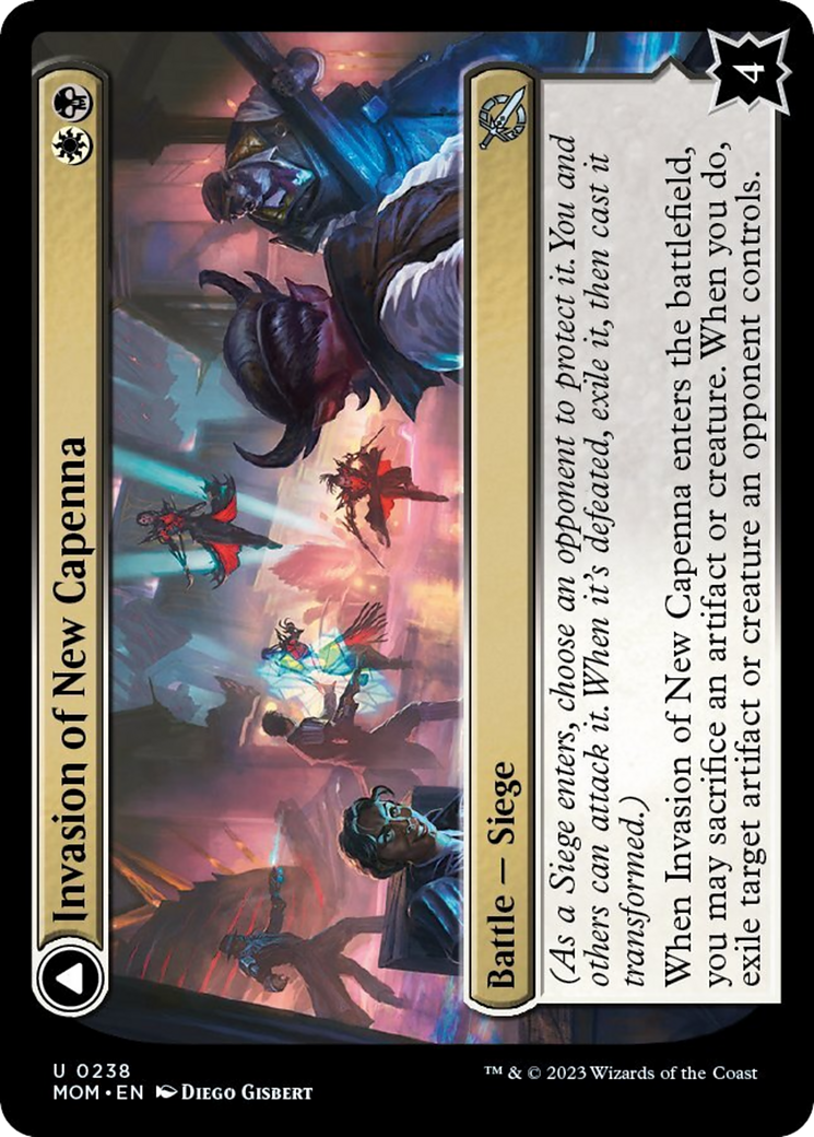 Invasion of New Capenna // Holy Frazzle-Cannon Card Image