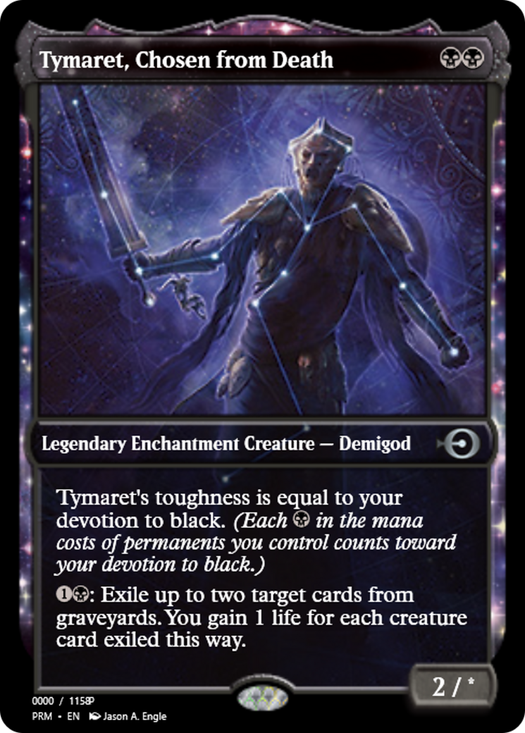 Tymaret, Chosen from Death Card Image