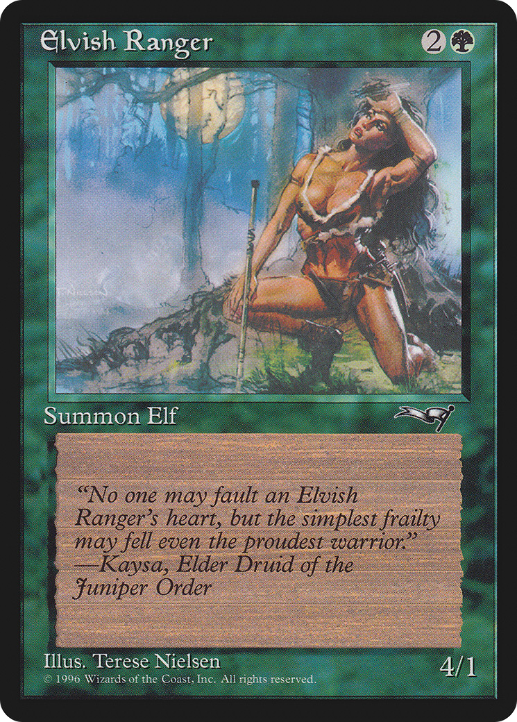 Elvish Ranger Card Image