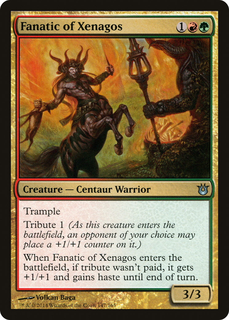 Fanatic of Xenagos Card Image