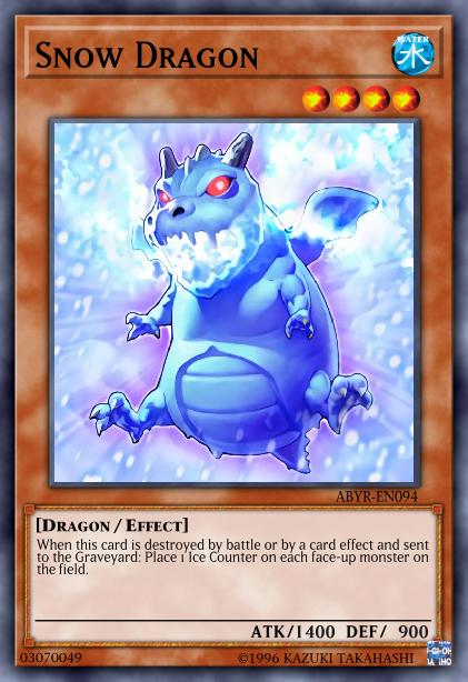 Snow Dragon Card Image
