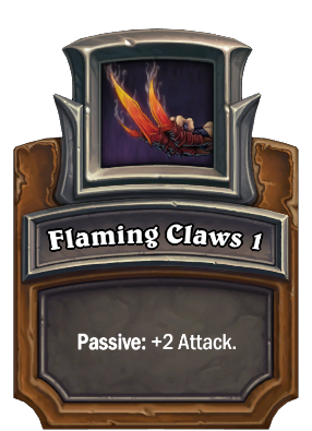 Flaming Claws 1 Card Image