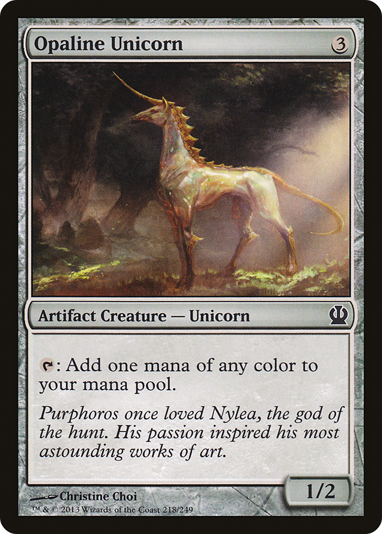 Opaline Unicorn Card Image