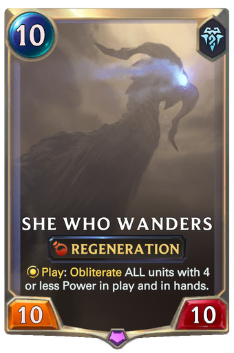 She Who Wanders Card Image