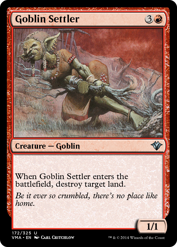 Goblin Settler Card Image