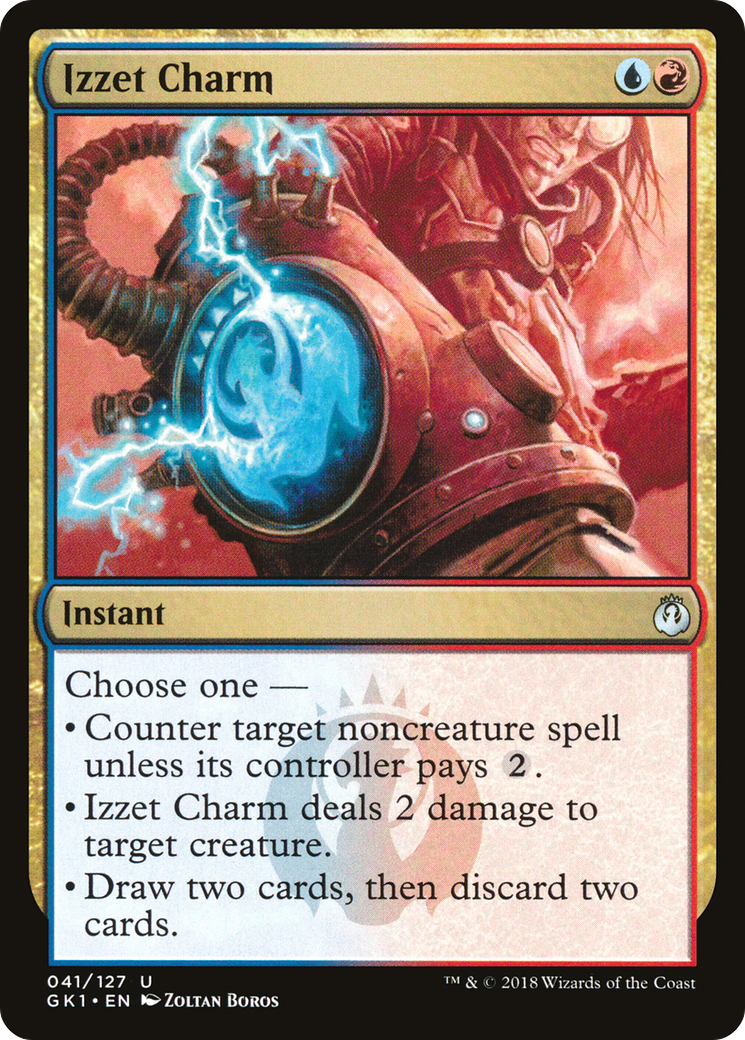 Izzet Charm Card Image
