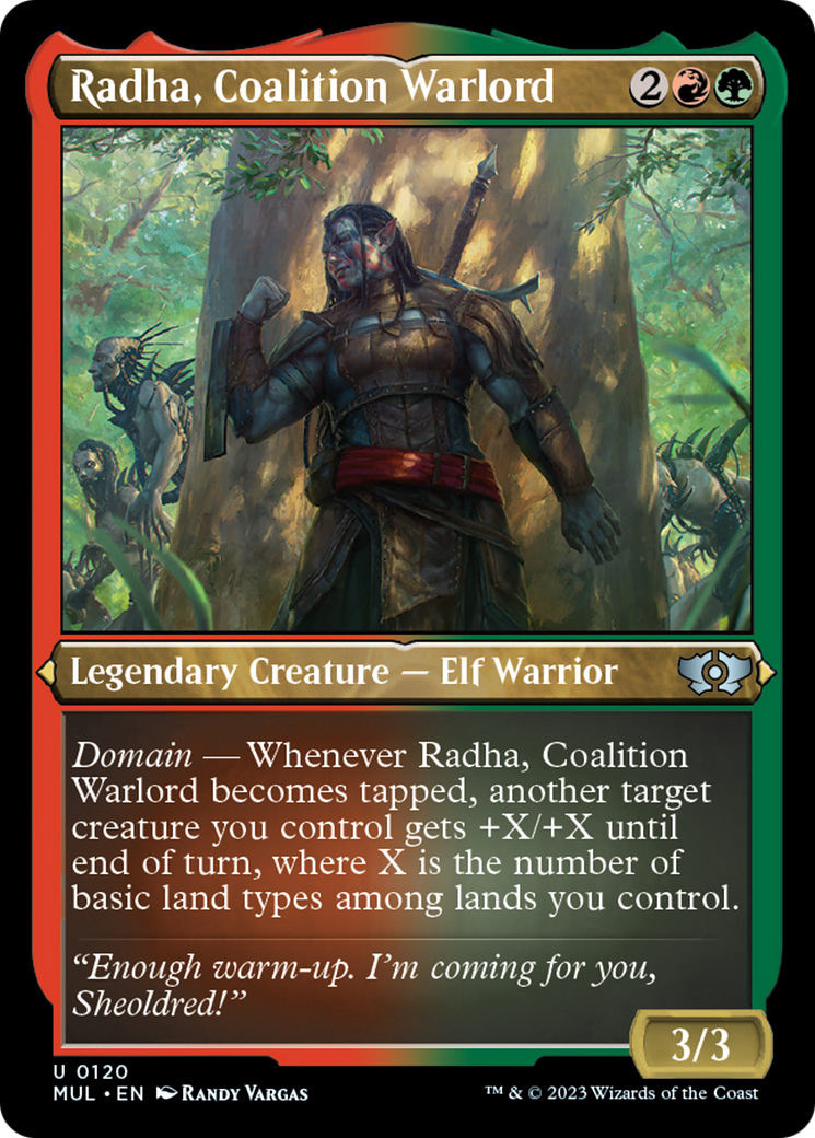 Radha, Coalition Warlord Card Image