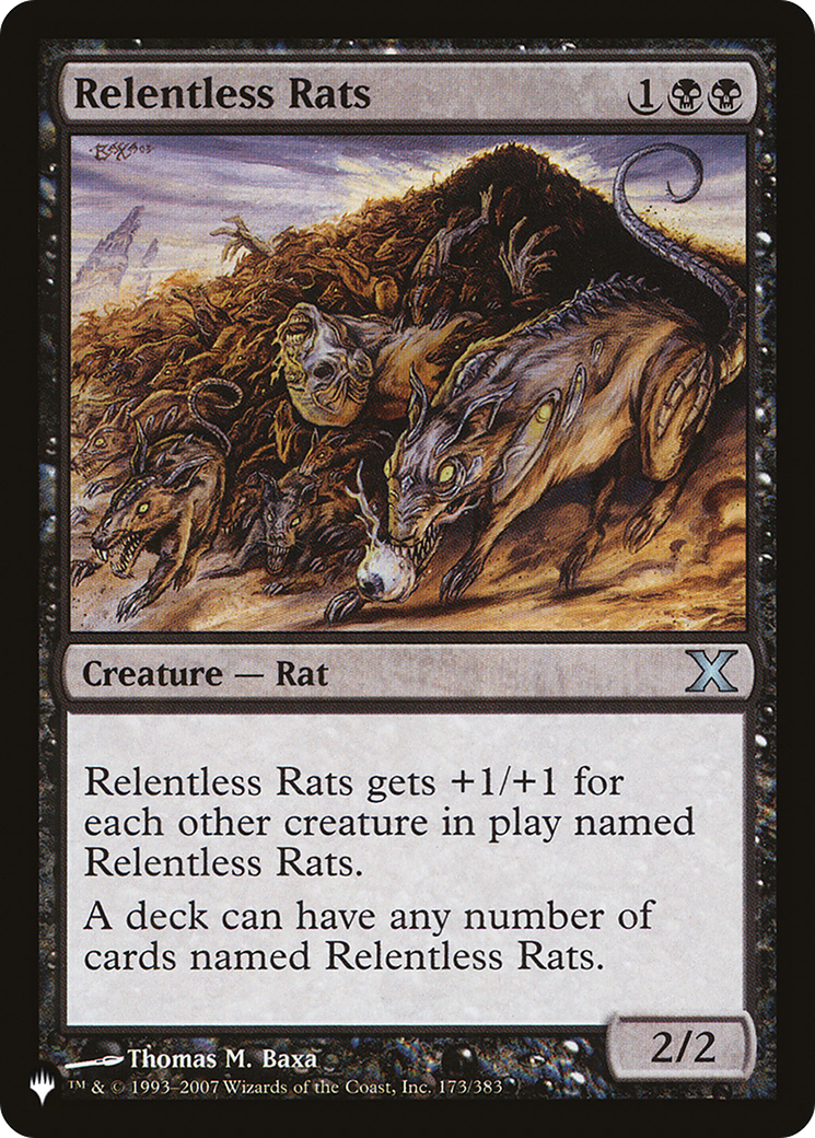 Relentless Rats Card Image