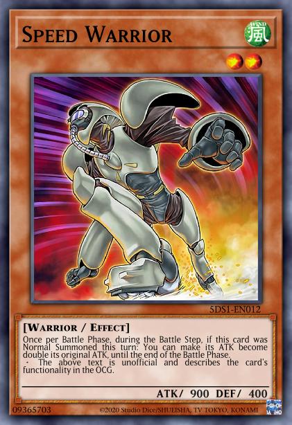 Speed Warrior Card Image