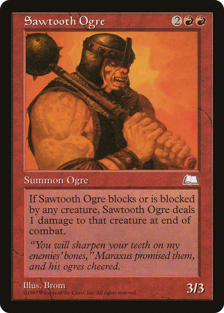 Sawtooth Ogre Card Image