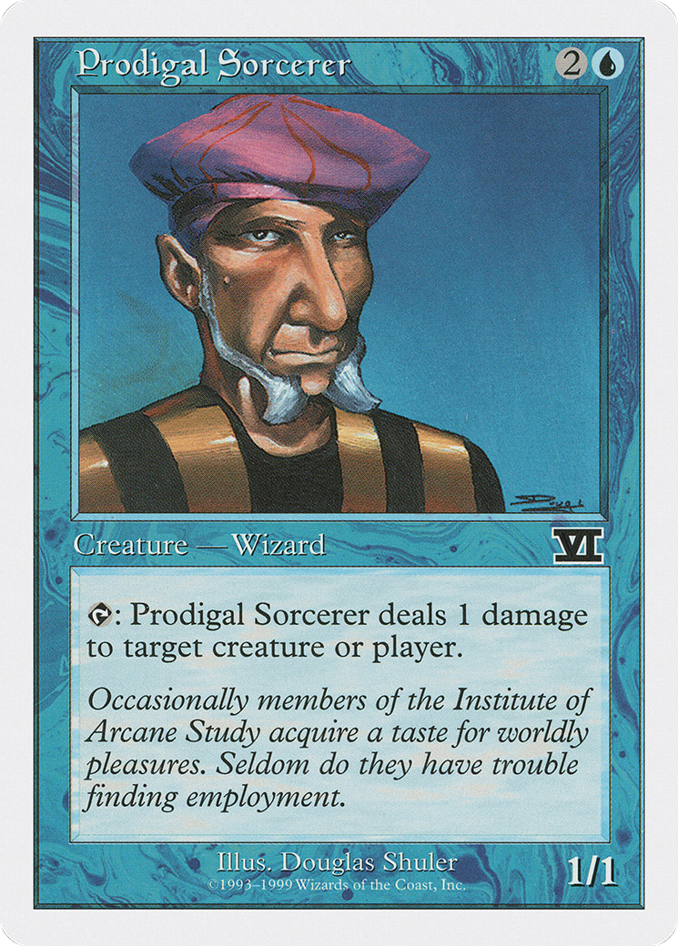 Prodigal Sorcerer Card Image