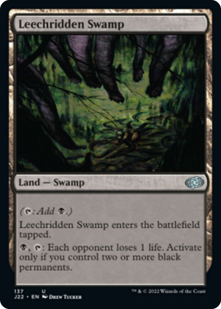 Leechridden Swamp Card Image