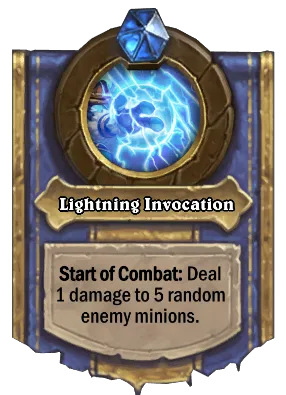 Lightning Invocation Card Image