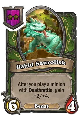 Rabid Saurolisk Card Image