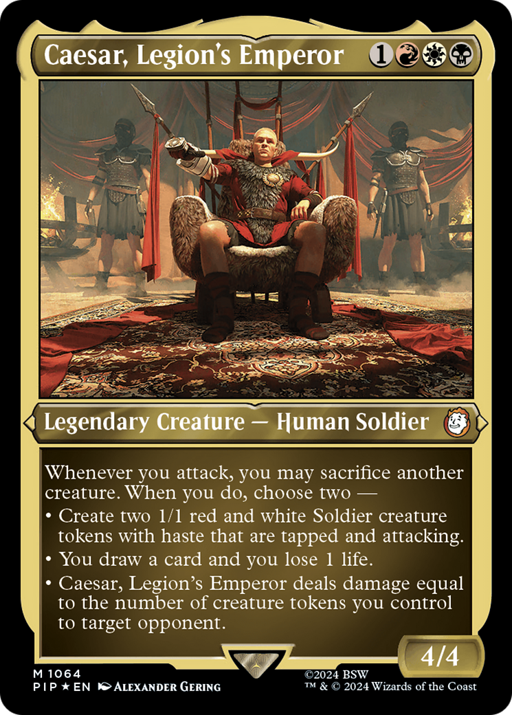 Caesar, Legion's Emperor Card Image