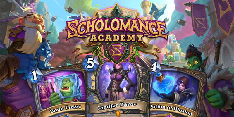 Our Thoughts On Hearthstone S Scholomance Academy Mage Rogue Dual Class Cards Out Of Games