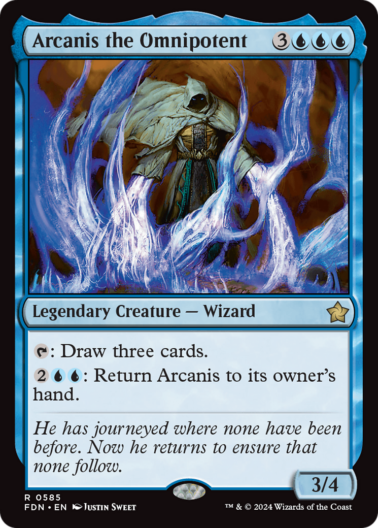 Arcanis the Omnipotent Card Image