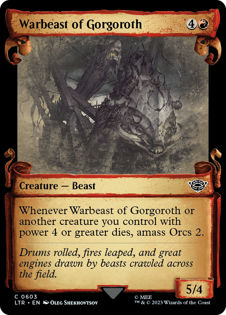 Warbeast of Gorgoroth Card Image