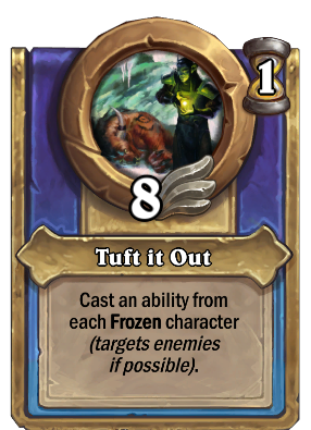 Tuft it Out Card Image