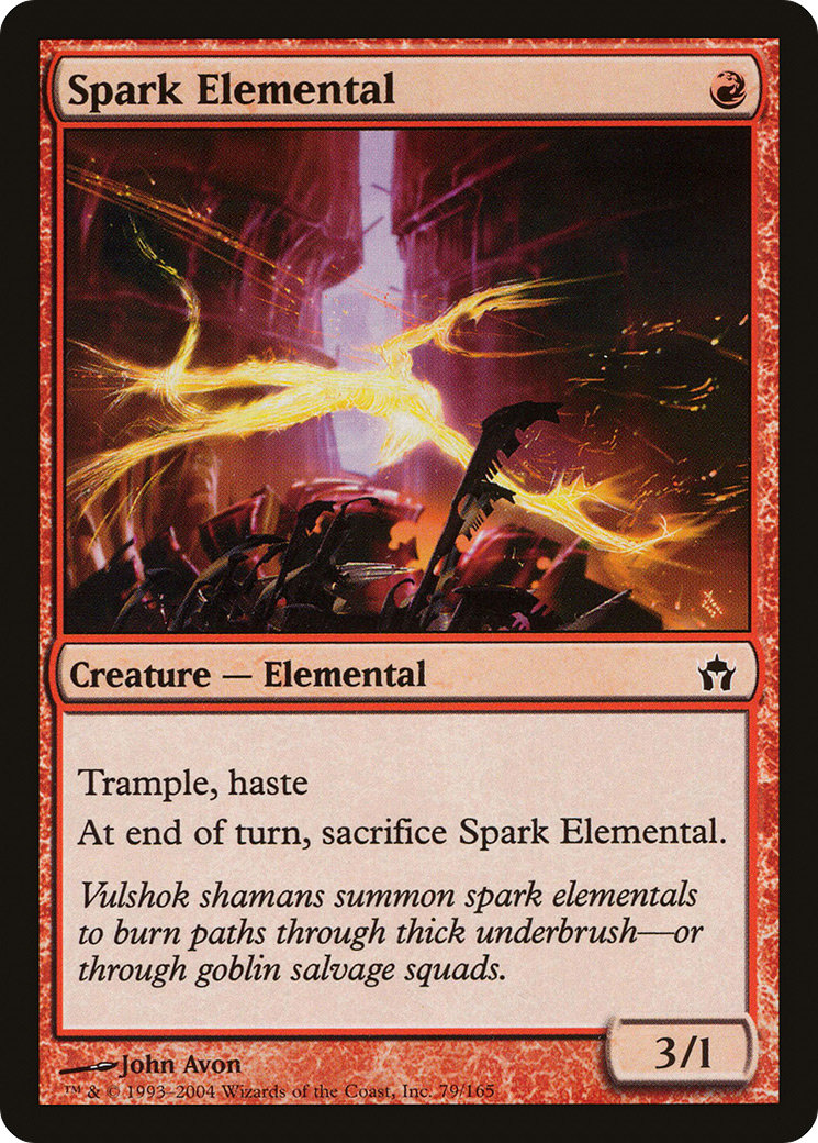 Spark Elemental Card Image