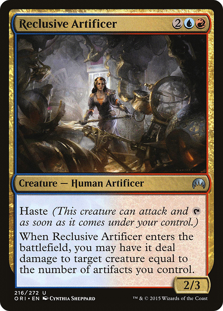 Reclusive Artificer Card Image