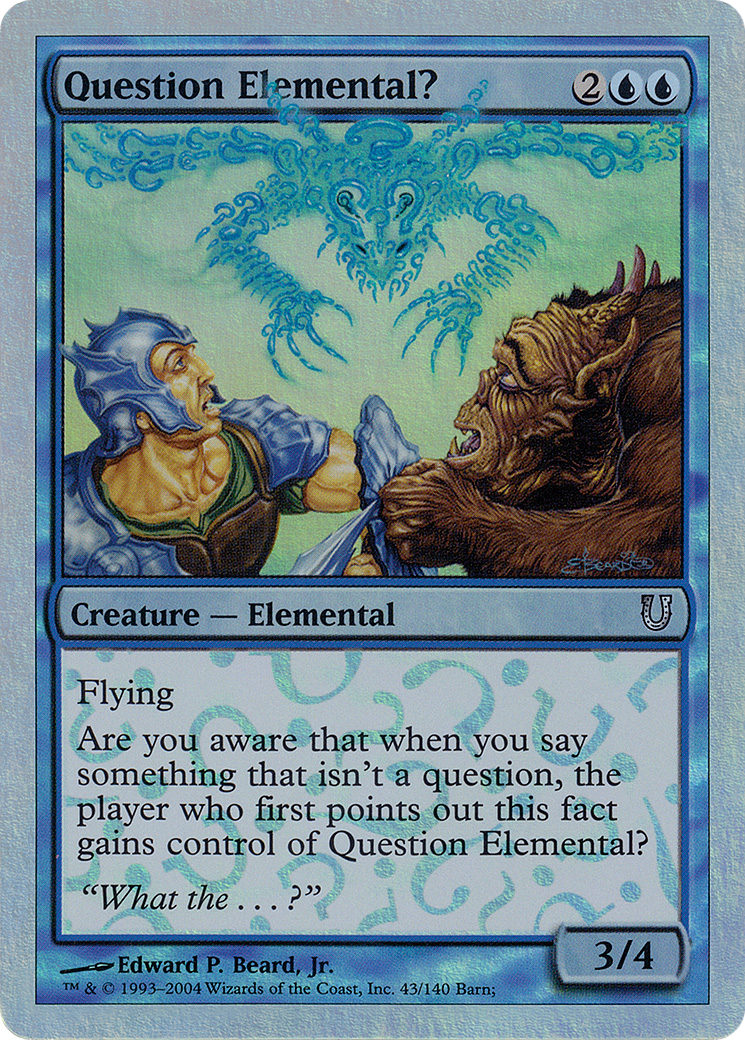 Question Elemental? Card Image