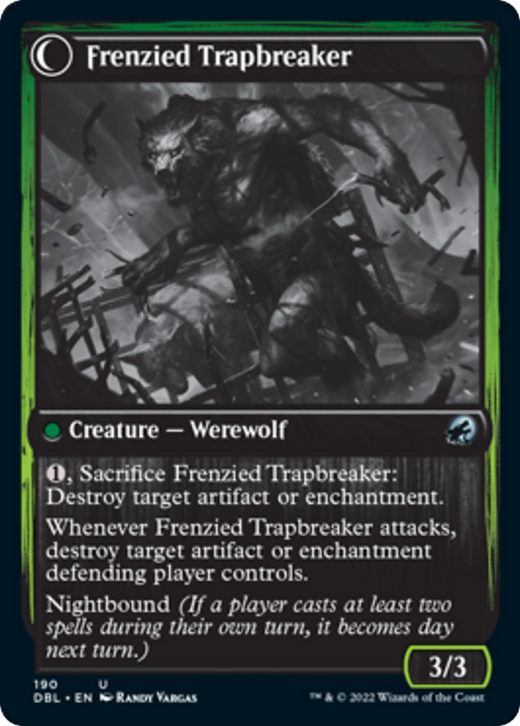 Outland Liberator // Frenzied Trapbreaker Card Image