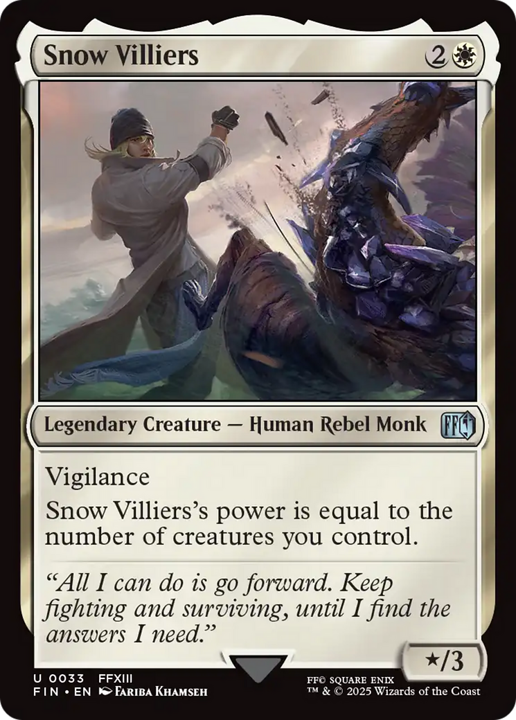 Snow Villiers Card Image