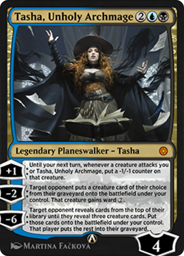 Tasha, Unholy Archmage Card Image