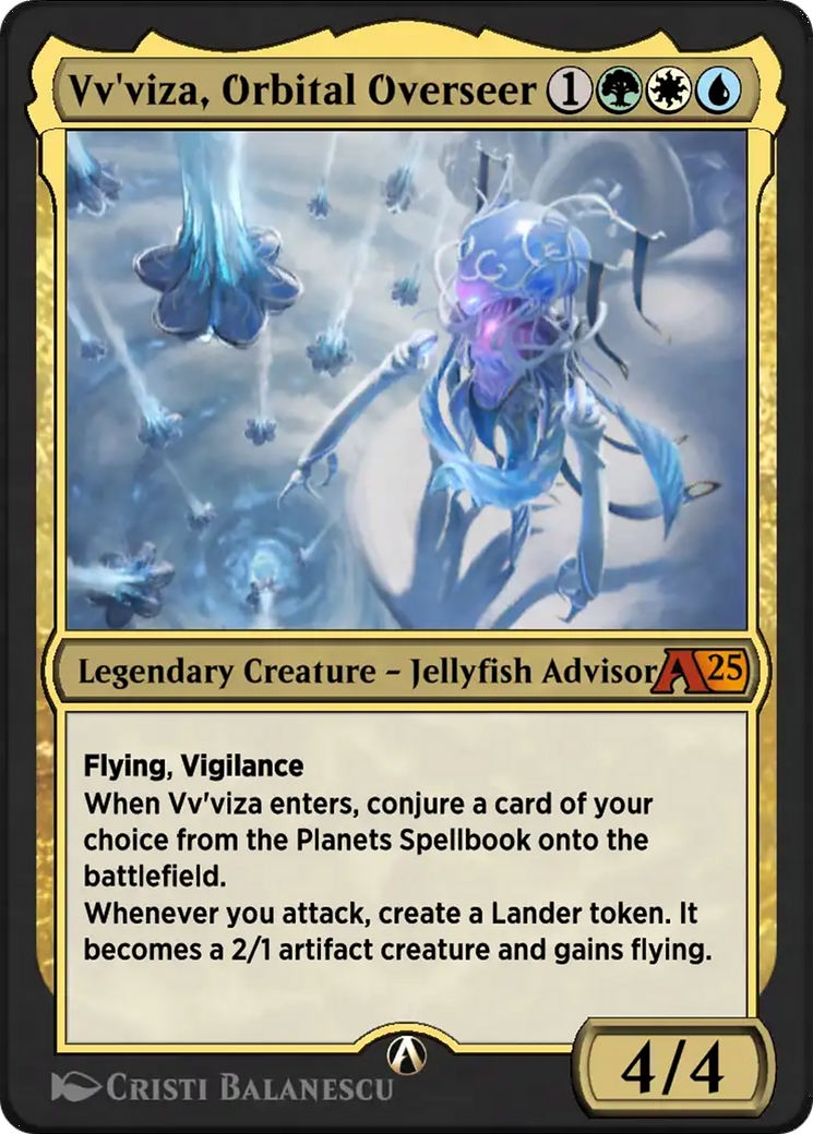 Vv'viza, Orbital Overseer Card Image