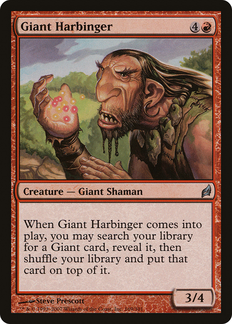 Giant Harbinger Card Image