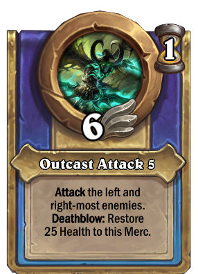 Outcast Attack {0} Card Image