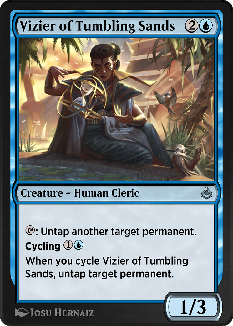 Vizier of Tumbling Sands Card Image