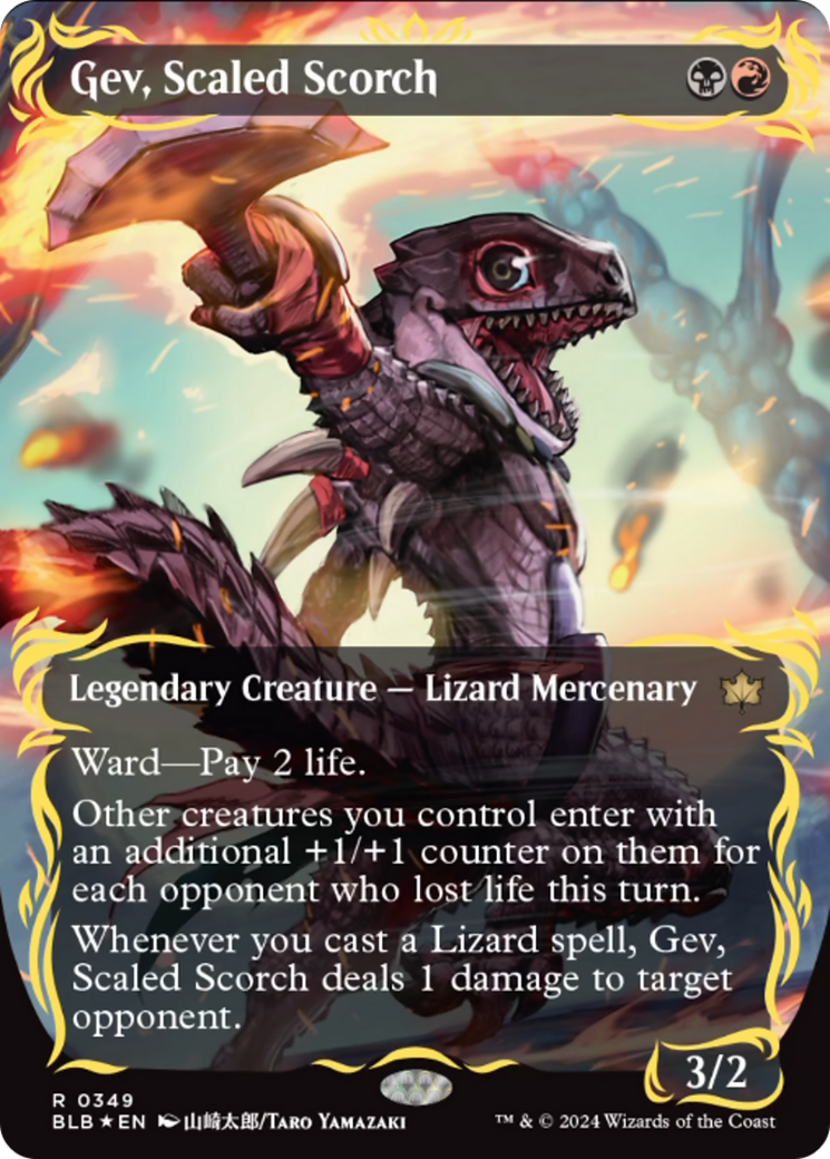 Gev, Scaled Scorch Card Image