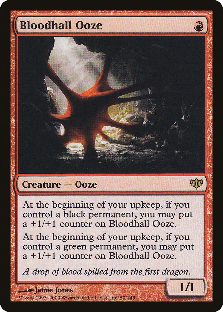 Bloodhall Ooze Card Image