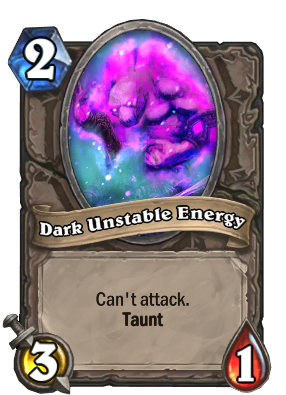 Dark Unstable Energy Card Image