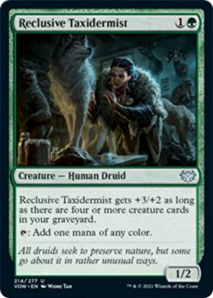 Reclusive Taxidermist Card Image