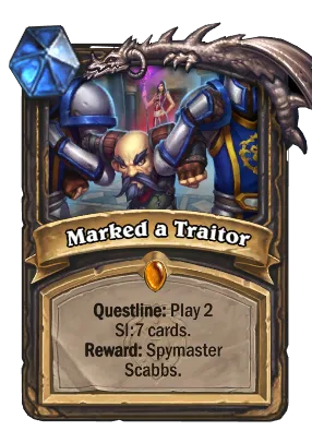 Marked a Traitor Card Image