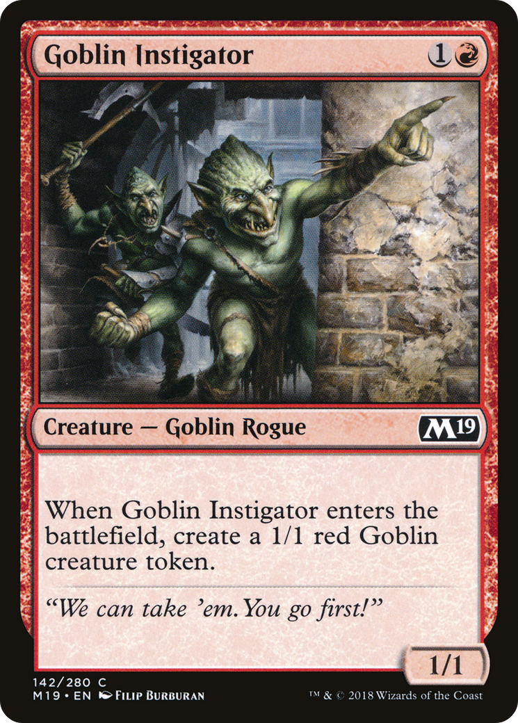 Goblin Instigator Card Image