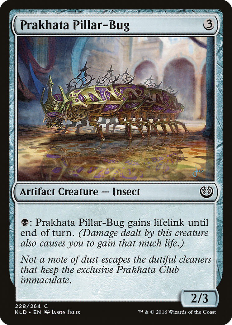 Prakhata Pillar-Bug Card Image