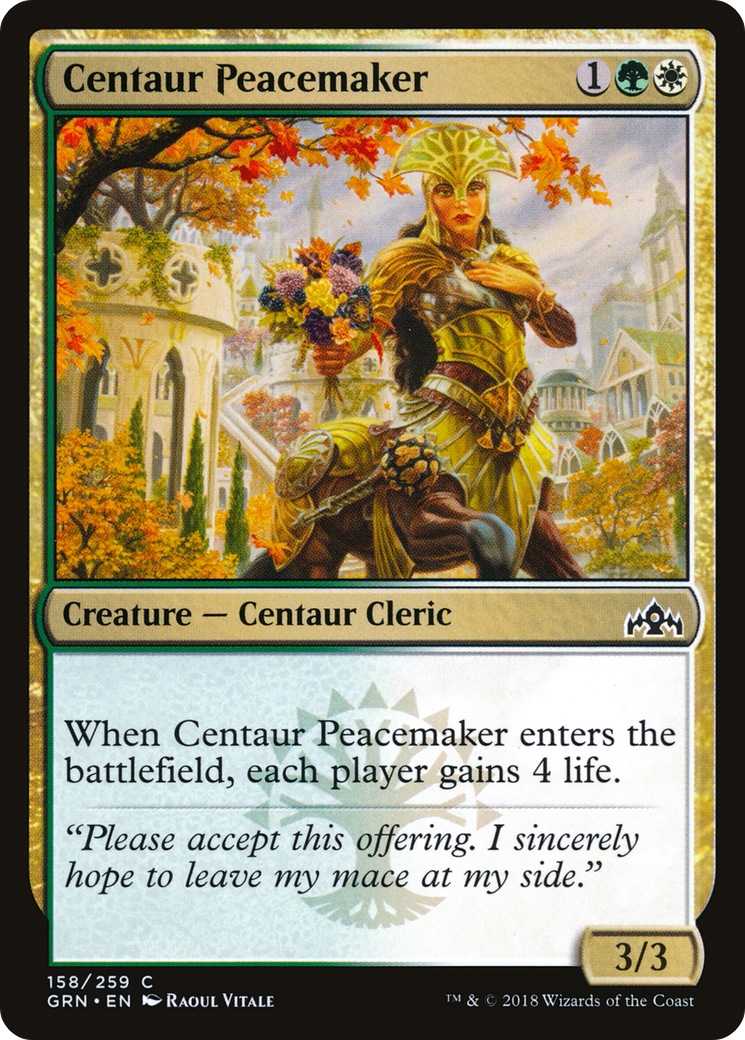 Centaur Peacemaker Card Image
