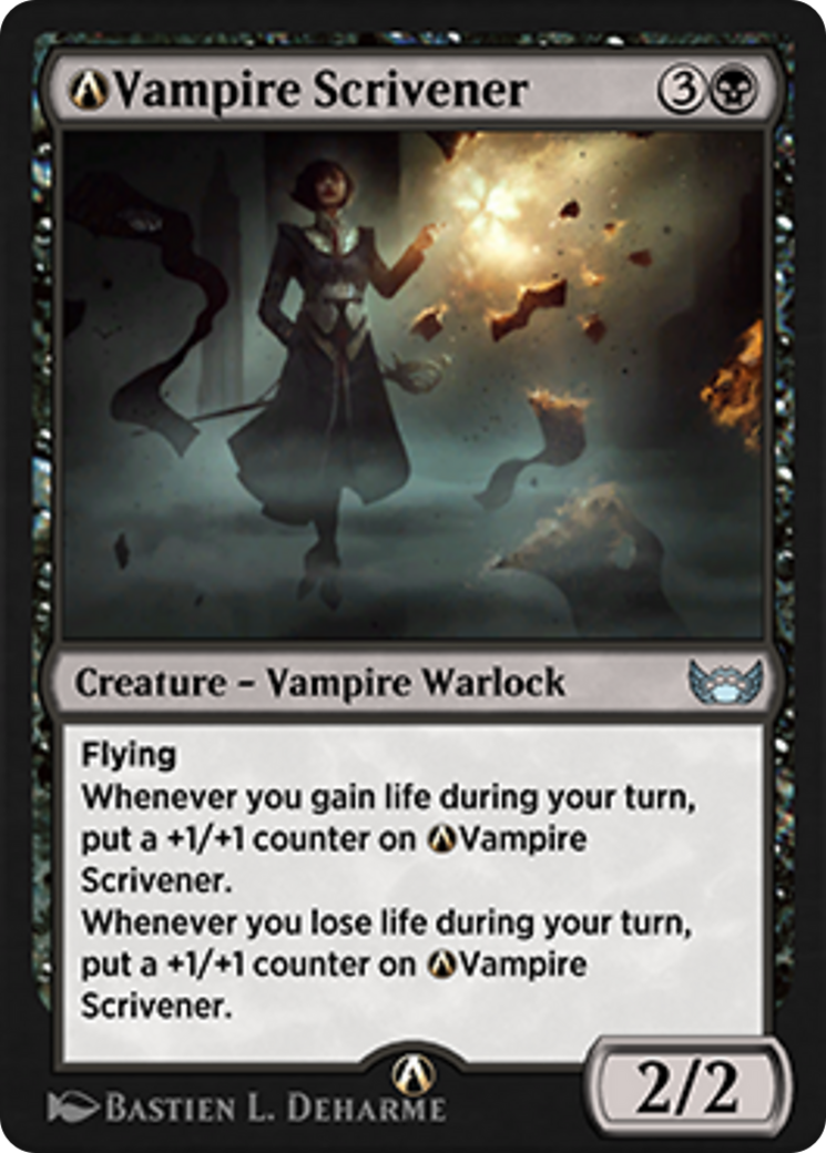 A-Vampire Scrivener Card Image