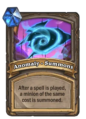 Anomaly - Summons Card Image