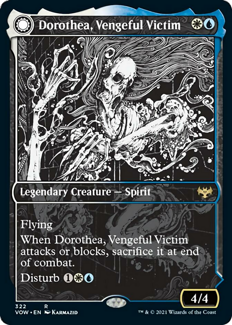 Dorothea, Vengeful Victim // Dorothea's Retribution Card Image