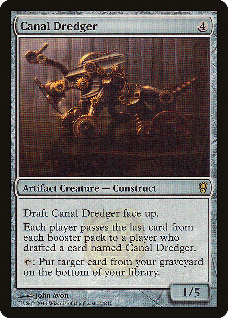 Canal Dredger Card Image