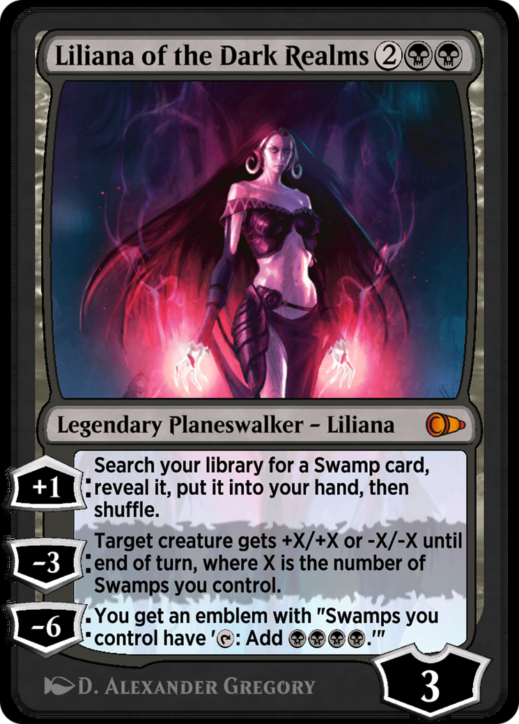 Liliana of the Dark Realms Card Image