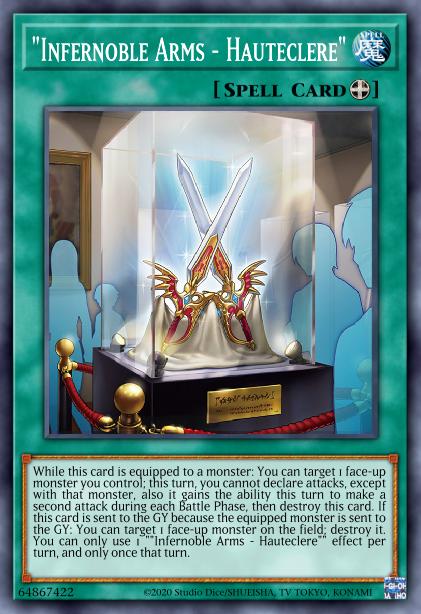 "Infernoble Arms - Hauteclere" Card Image