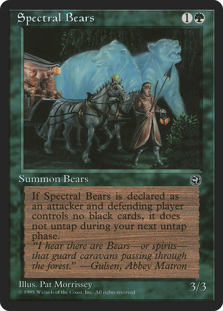 Spectral Bears Card Image