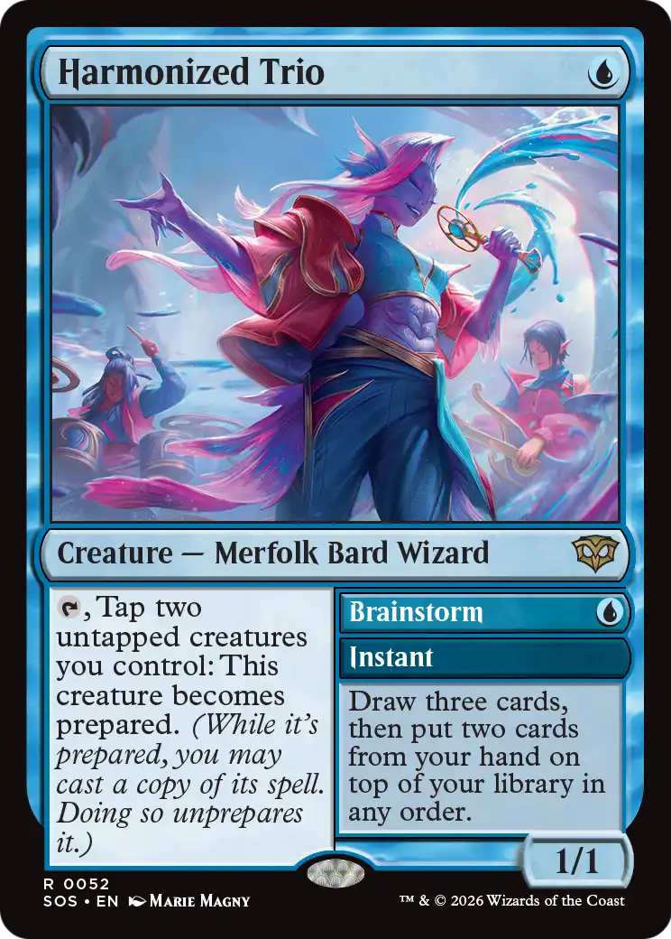 Brainstorm Magic: The Gathering card
