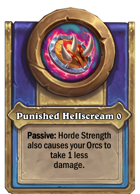 Punished Hellscream {0} Card Image